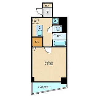 スカイコート渋谷初台【4階】の間取り