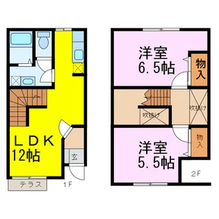 ディアコートの間取り