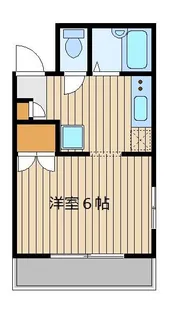 1Rの間取り画像