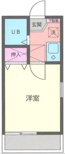 1Kの間取り画像