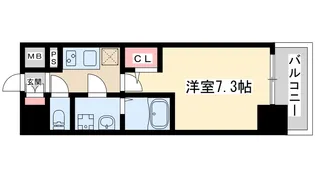 プランドール新大阪パークレジデンス【2階】の間取り