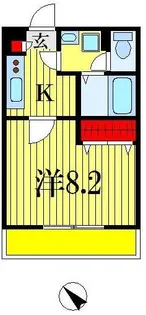 リブリ・道場南【2階】の間取り