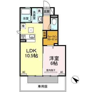 エム ブルグ【1階】の間取り