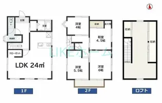 千葉県船橋市新高根2【一戸建】の間取り