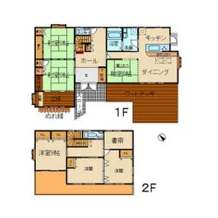 愛知県みよし市莇生町【一戸建】の間取り