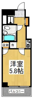 ワコーレ東村山【4階】の間取り