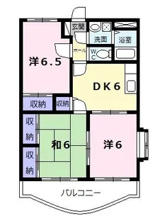 アニバーサリー【2階】の間取り