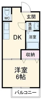 グリーンレジデンス和光【1階】の間取り
