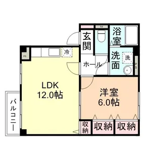 メゾン・サンセール【2階】の間取り