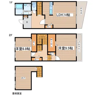 宮城県仙台市泉区南中山5【一戸建】の間取り