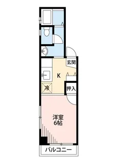 シティハウスM【2階】の間取り