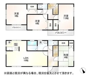 埼玉県鴻巣市鴻巣【一戸建】の間取り