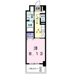 広島県福山市南蔵王町2丁目【マンション】の間取り
