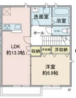 東京都八王子市大塚【アパート】の間取り