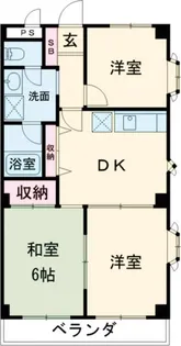 SK小松川【2階】の間取り