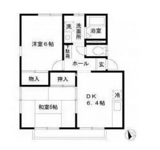 ピアオリーブ【2階】の間取り