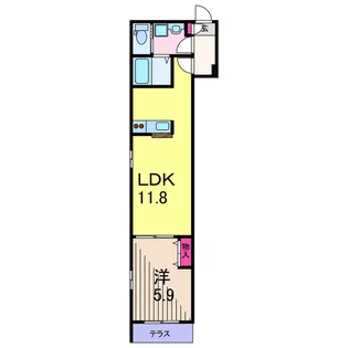 Avenir7【1階】の間取り