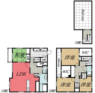 千葉県印旛郡栄町安食【一戸建】の間取り