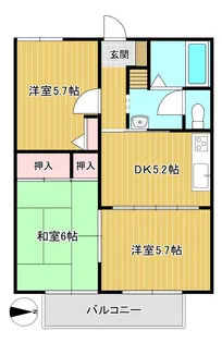 セフィラ庄子【2階】の間取り