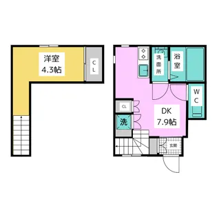 Fine plus【1階】の間取り