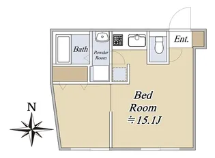 ゼスティー久が原【4階】の間取り
