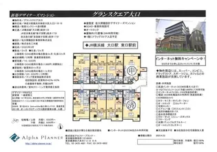 グランスクエア大口【5階】の間取り