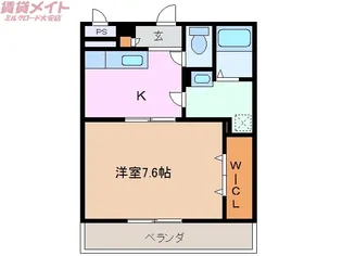 菰野ヒルズ【1階】の間取り