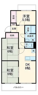メゾンやしま【4階】の間取り