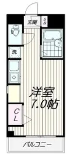 蓮沼ハイム【1階】の間取り