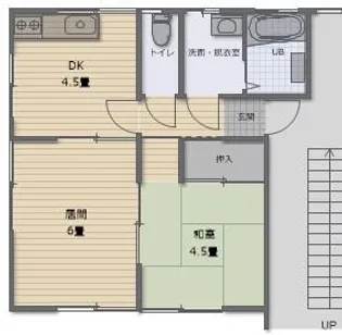 SKハイツ【1階】の間取り