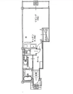 クレア・ド・ルーンA【1階】の間取り
