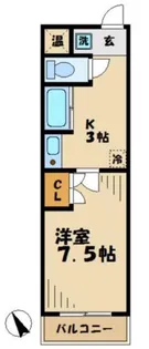 ルピナス8【3階】の間取り