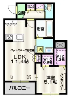 埼玉県さいたま市浦和区岸町5【マンション】の間取り