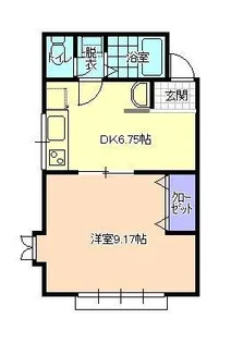 フレッシュメゾンマエタ【1階】の間取り