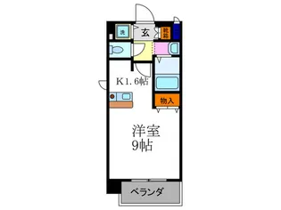 プレサンス京大東【3階】の間取り