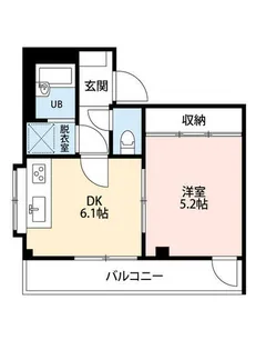 イワコーパレス中山【3階】の間取り