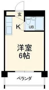 サンライフ堂坂A【3階】の間取り