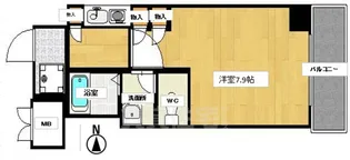 サンシティ御所西【2階】の間取り