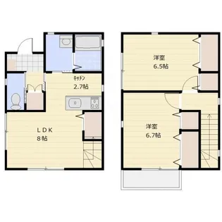 埼玉県川口市川口5【一戸建】の間取り