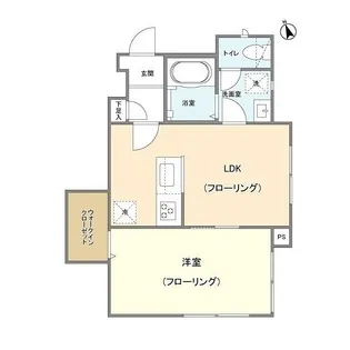 collis中目黒【1階】の間取り