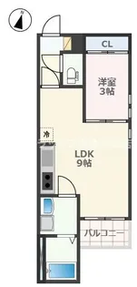 REGALEST熊本駅南【3階】の間取り
