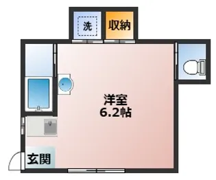 ハイムかしわ【1階】の間取り