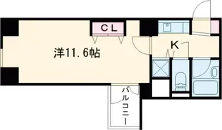 エグゼクティブコート中新町【4階】の間取り