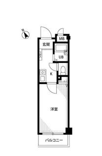 プレール新橋【2階】の間取り