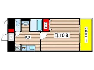 フレンズ・KI【2階】の間取り