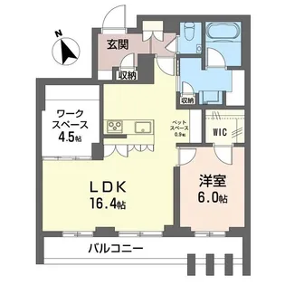 グランクロス サクラ【3階】の間取り