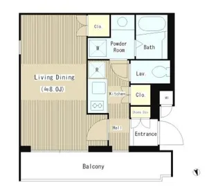 M FLATS【3階】の間取り