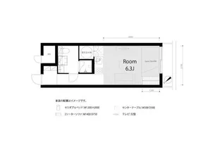 ライオンズマンション麻布【4階】の間取り