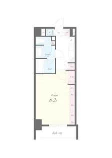 アールコート早稲田【1階】の間取り