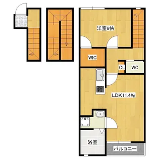 repos I【3階】の間取り